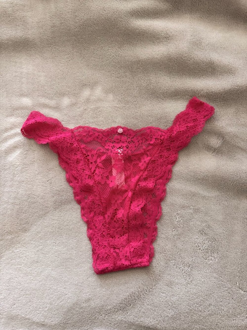 Sexy and Stylish vibrant  lace  bikini/cheeky panties, size M